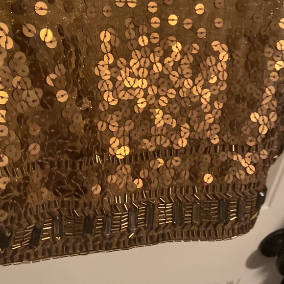 J-Lo fancy skirt NWT! Sz 12 copper color - Picture 2 of 8